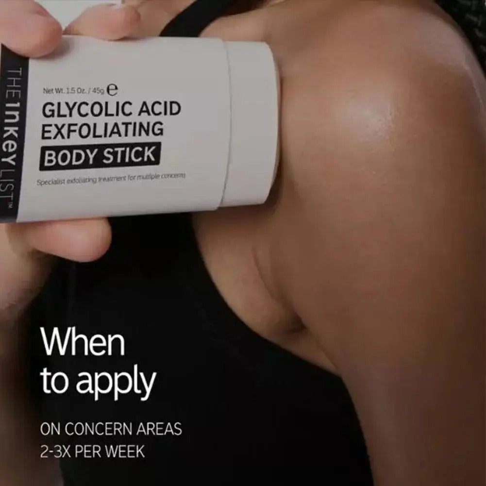 Exfoliating Body Stick Glycolic Acid 45 g Smooth Skin Care for Dry Rough Skin
