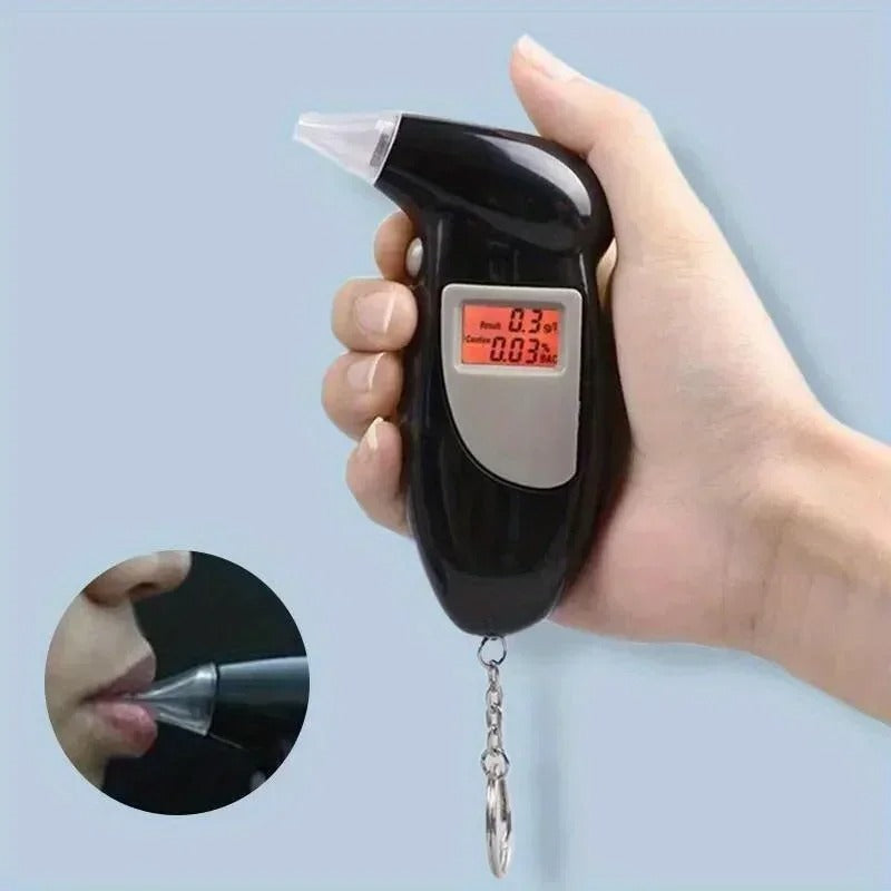Portable Digital Breath Tester Handheld Breathalyzer Alcohol Test, Set Car Tools