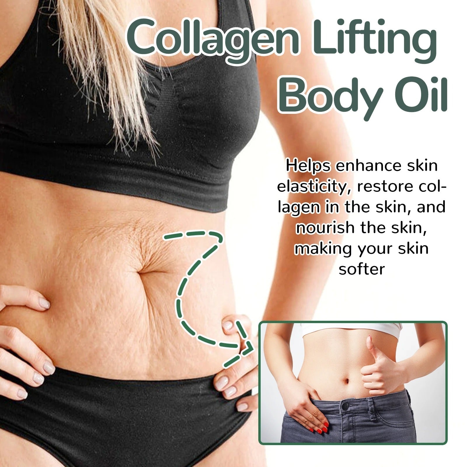 Collagen Firming Body Oil Deeply Hydrating and Nourishing Gentle 100g