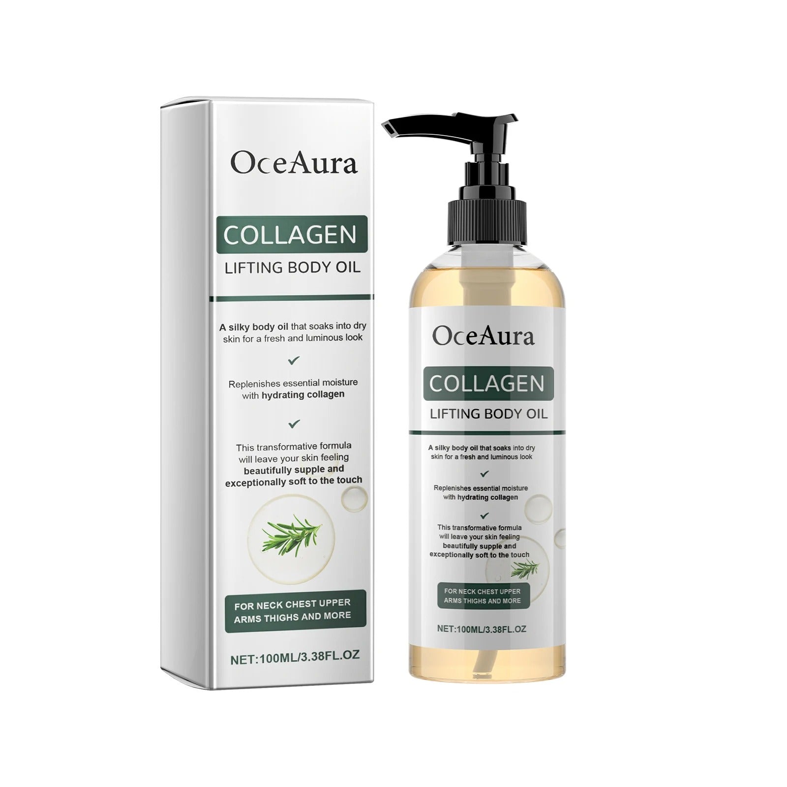 Collagen Firming Body Oil Deeply Hydrating and Nourishing Gentle 100g